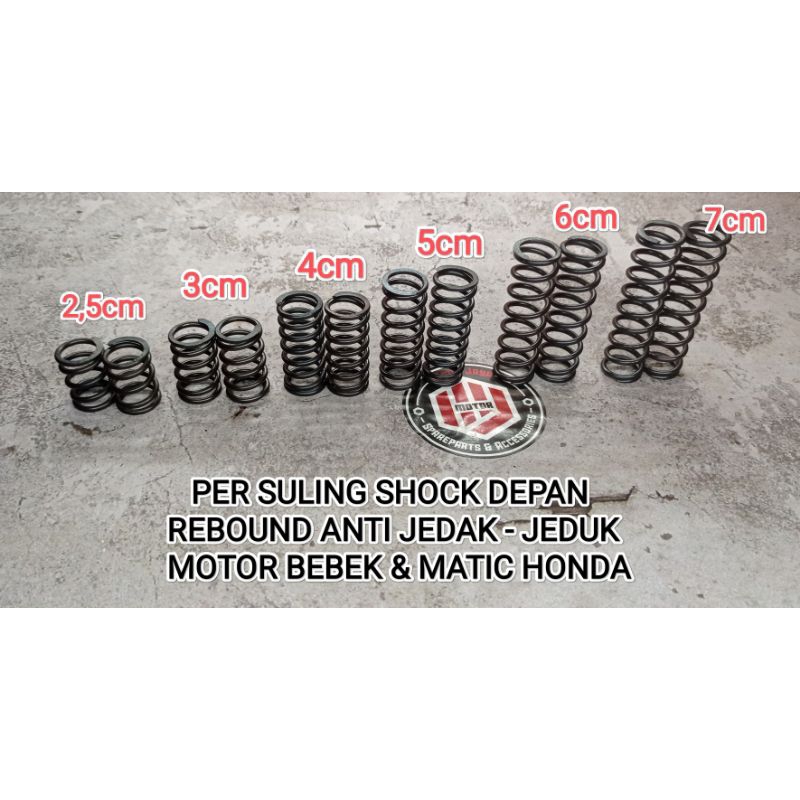 Jual Per Suling Shock Depan Rebound Anti Jedak Jeduk Motor Bebek Dan