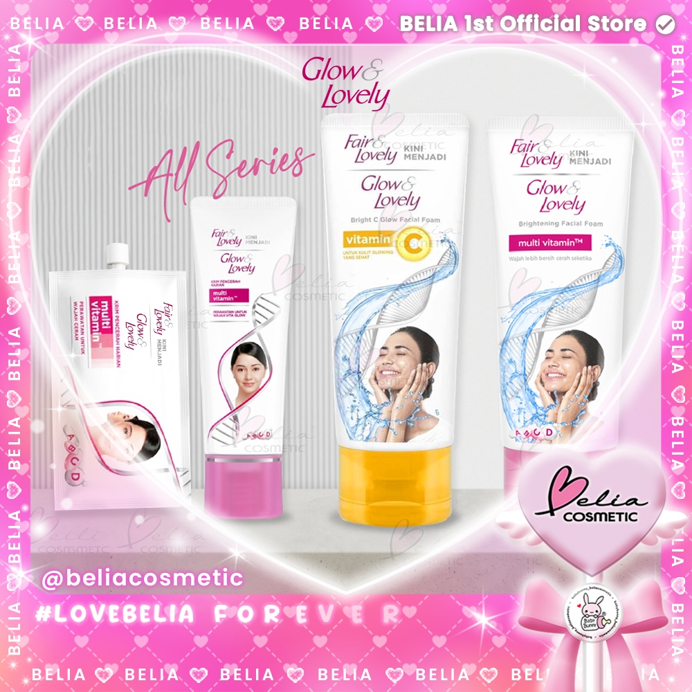 Jual Belia Fair Lovely Glow Lovely Brightening Facial Foam G