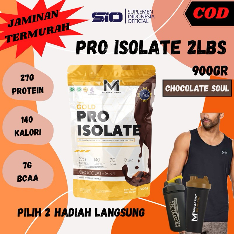 Jual Muscle First M Pro Isolate Gold Series Lbs Susu Whey Protein