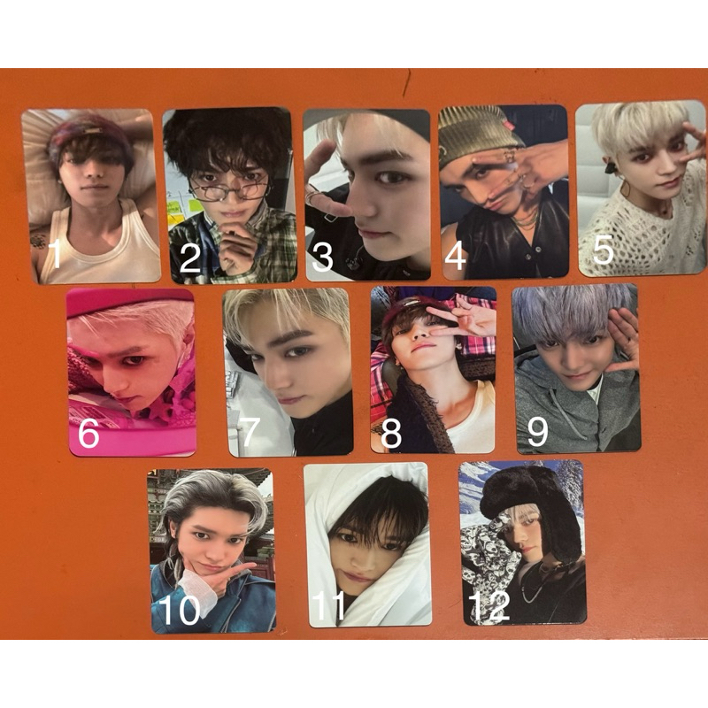 Jual Photocard PC Official Taeyong NCT 127 Tap SMCU Palace Fact