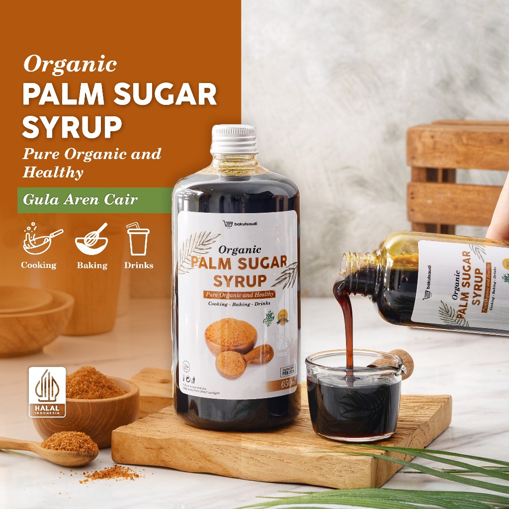 Jual Gula Aren Cair Organik Murni Premium Asli Syrup Liquid Palm