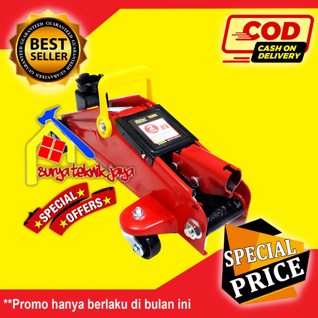 Jual Cuci Gudang Hydraulic Floor Jack T Mollar Dongkrak Buaya Ton