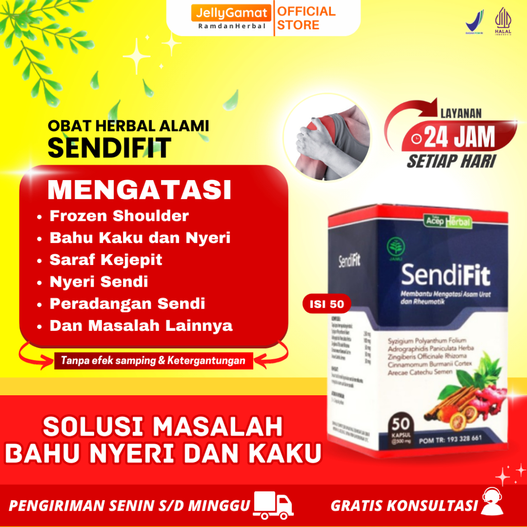 Jual Obat Frozen Shoulder Nyeri Dan Kaku Area Bahu Sendi Bahu Susah