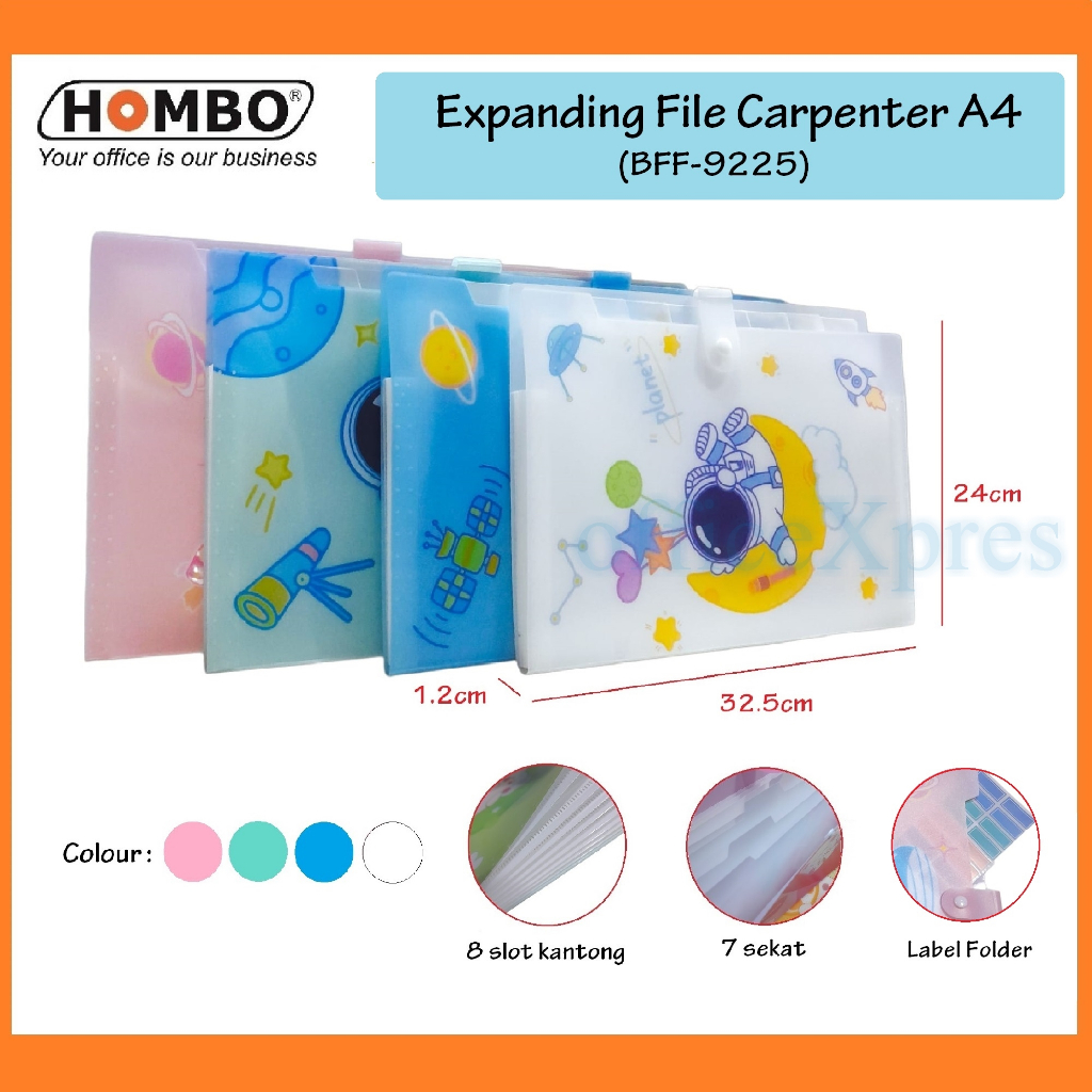 Jual Expanding File A4 Map Sekat Expanding Dokumen File 9225 Map