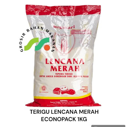 Jual TERIGU LENCANA MERAH ECONOPACK 1KG Shopee Indonesia