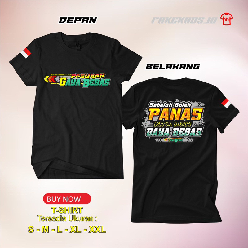 Jual Kaos Pasukan Gaya Bebas New ID Kaos Kata Kata Keren Shopee Indonesia