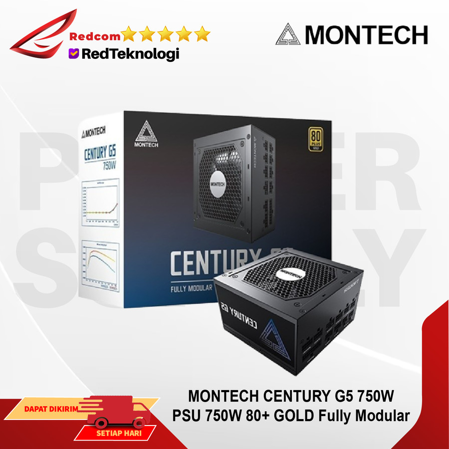 Jual MONTECH CENTURY G5 750W PSU 750W 80 GOLD Fully Modular Shopee