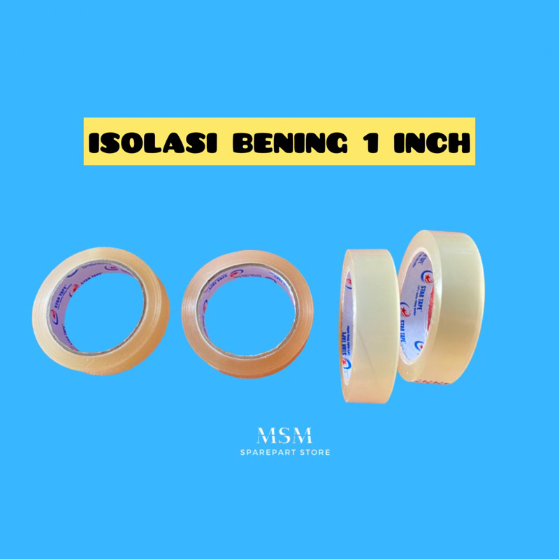 Jual Isolasi Bening Inch Shopee Indonesia