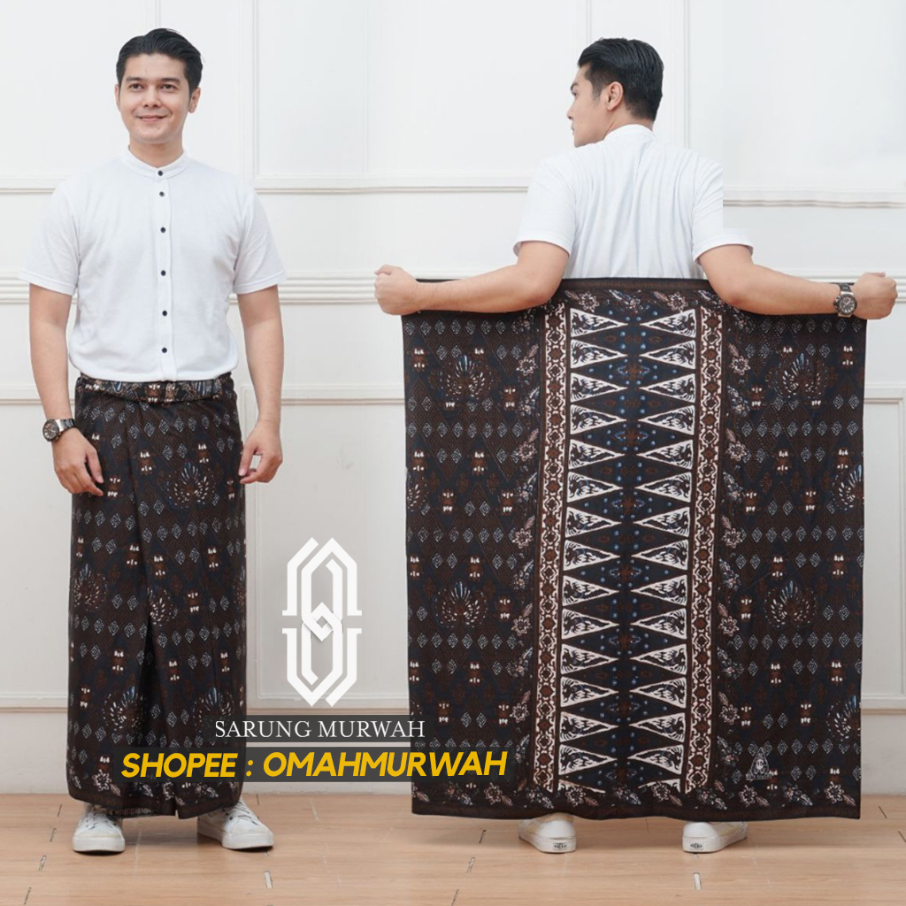 Jual Sarung Batik Sogan Gus Iqdam Sarung Gus Kautsar Motif Gurda Seno