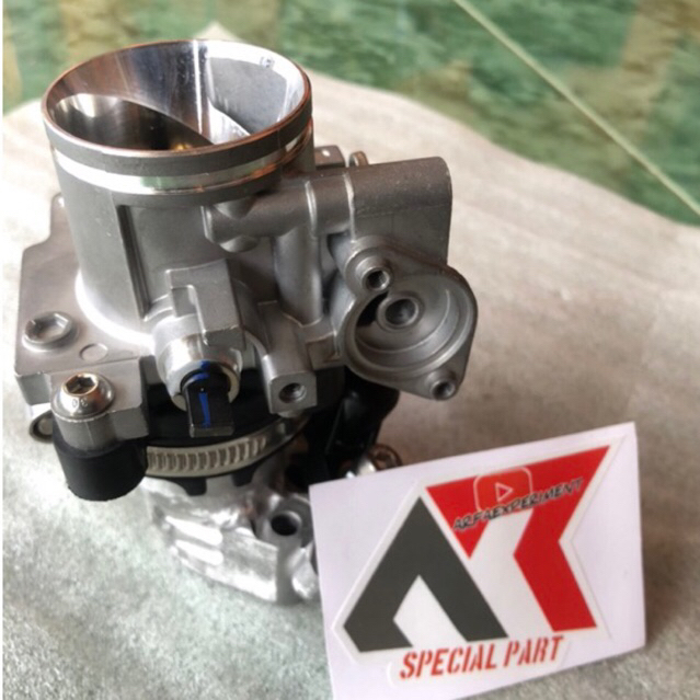 Jual Throttle Body Racing Vario 160 PCX 160 Model Downdraft By AR