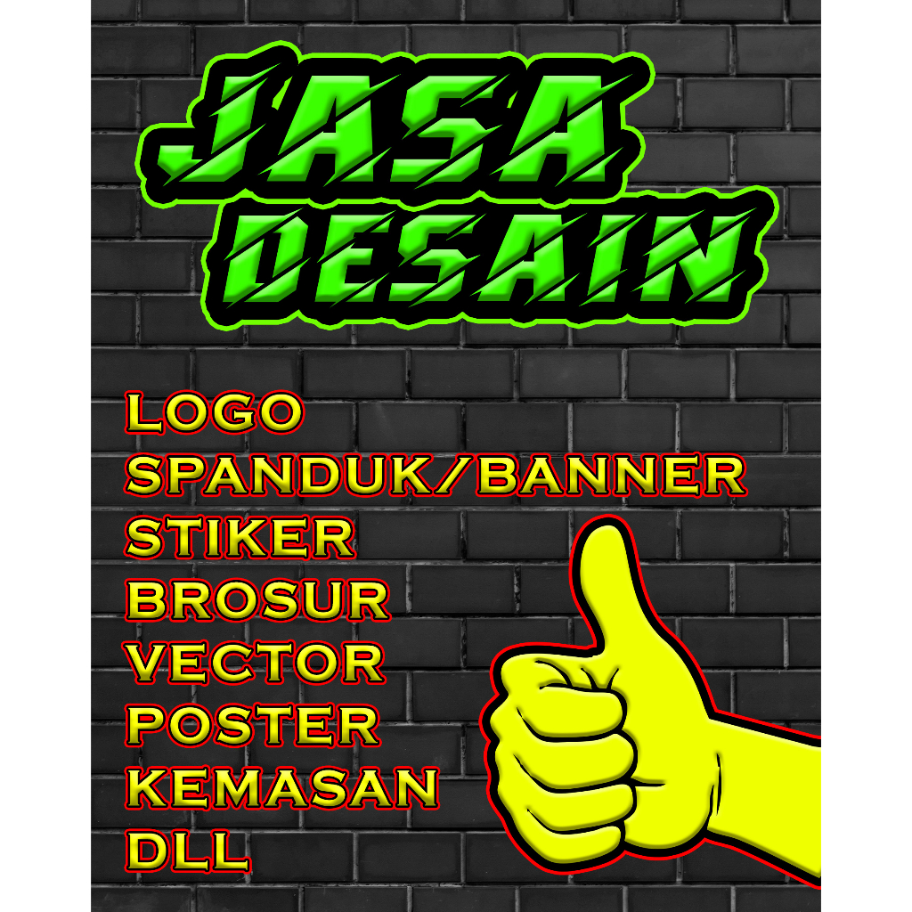 Jual Jasa Desain Murah Cepat Desain Logo Spanduk Baner Undangan