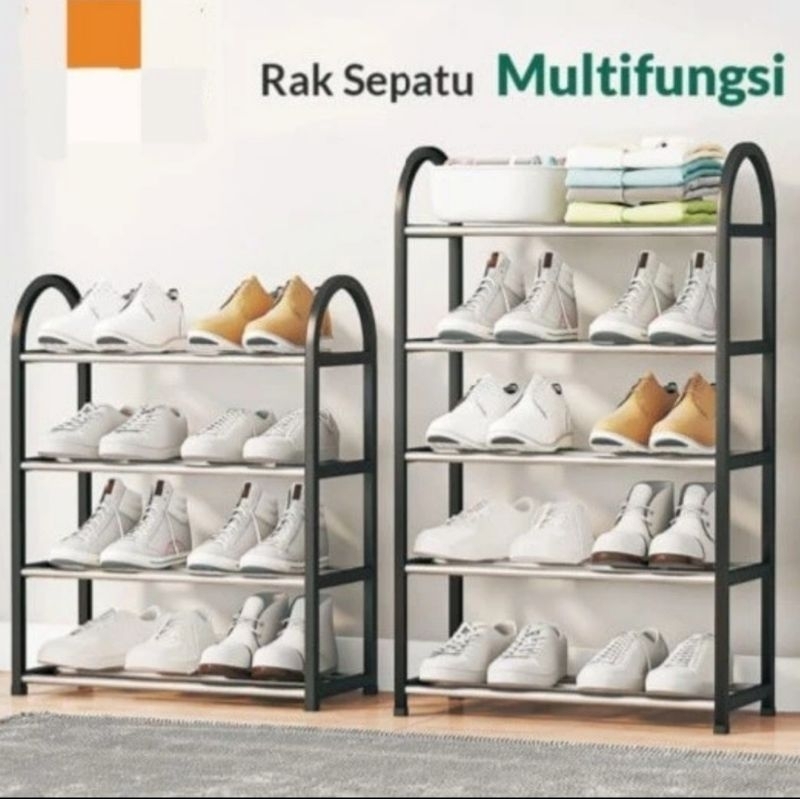 Jual Rak Sepatu Multifungsi Nordic Susun Dan Rak Sandal Sepatu