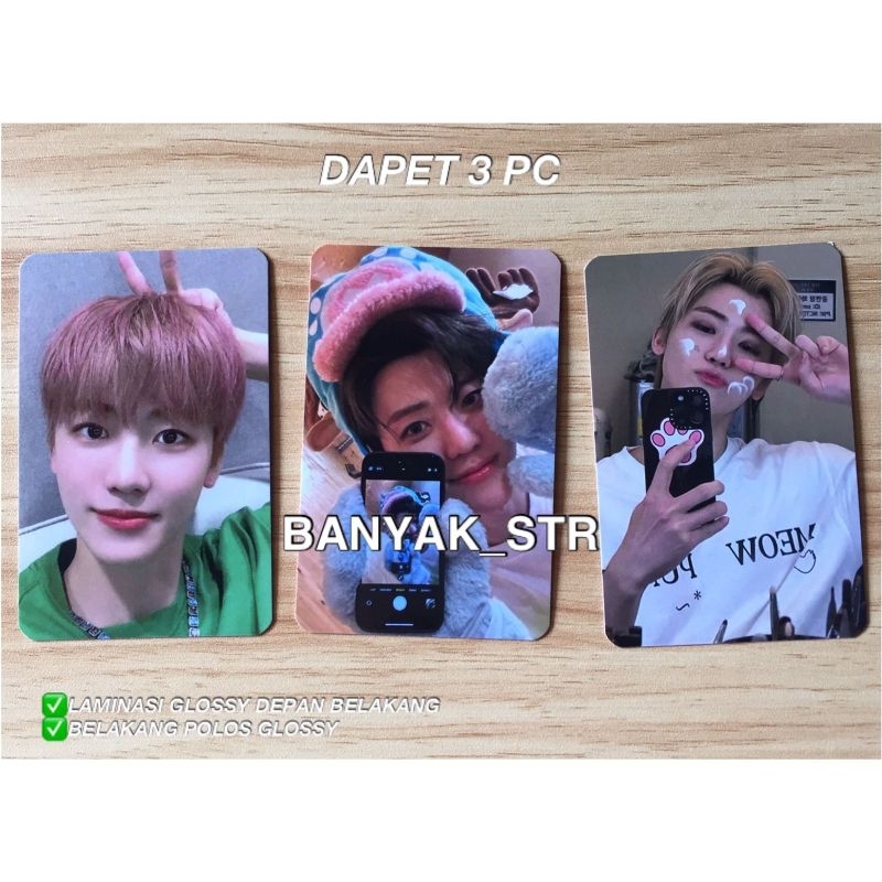 Jual Ready Stock Photocard Na Jaemin Nct Dream Selca Unofficial