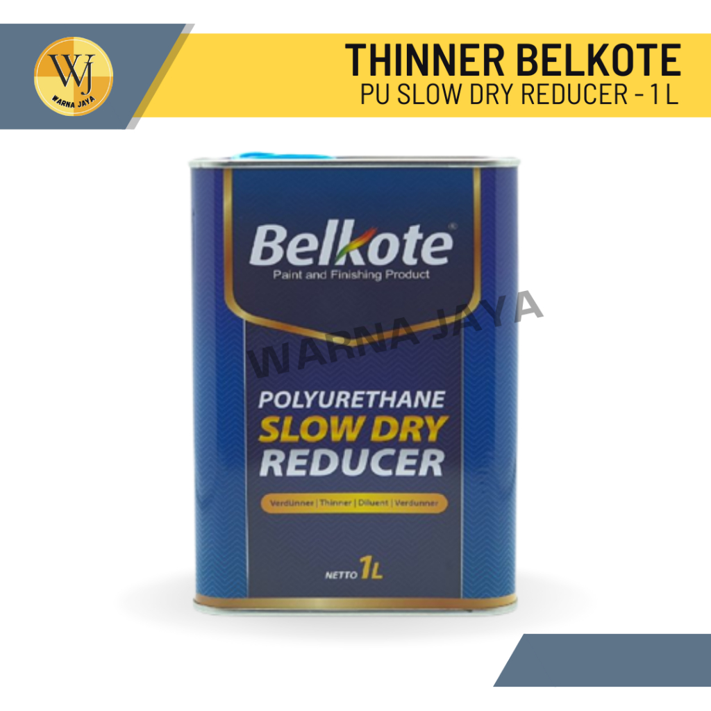 Jual Thinner Belkote 1L Slow Dry Reducer Tiner Thiner PU Belkote 1 L