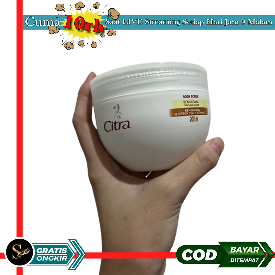 Jual Citra Body Scrub Ml Sabun Lulur Citra Natural White Glow Dengan