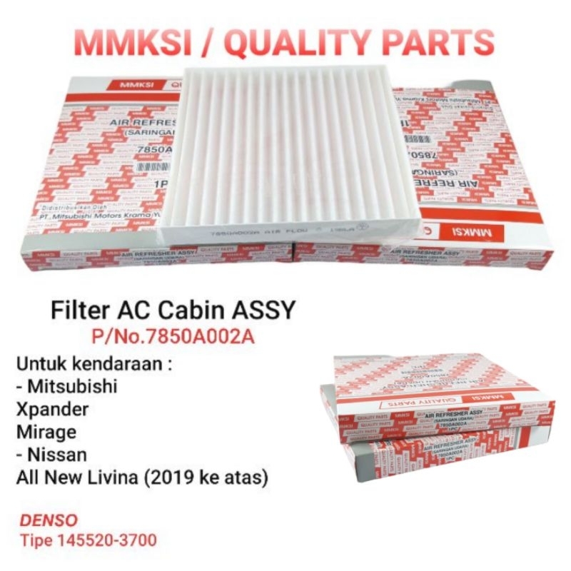 Jual Filter AC Cabin Kabin Mitsubishi Xpander Mirage Expander All New