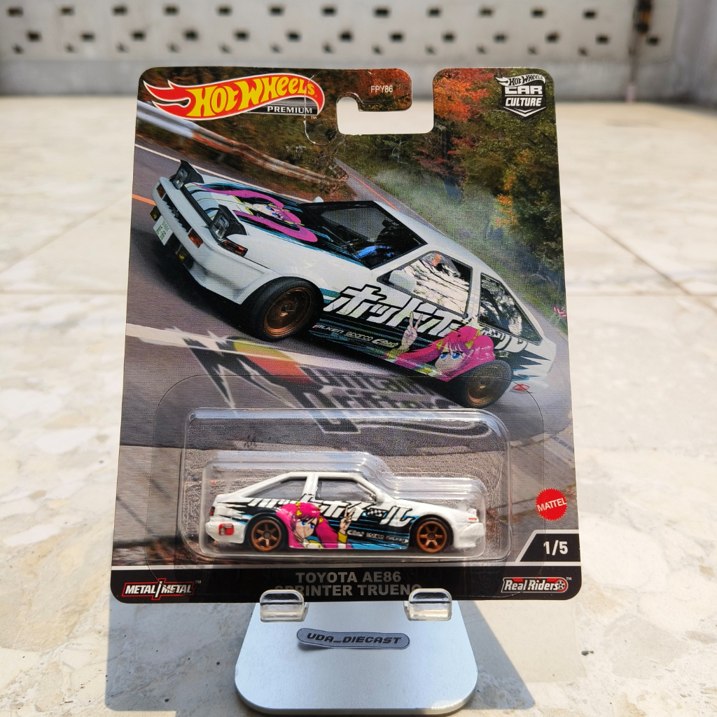 Jual Hot Wheels Premium Toyota Ae Sprinter Trueno Mountain Drifters