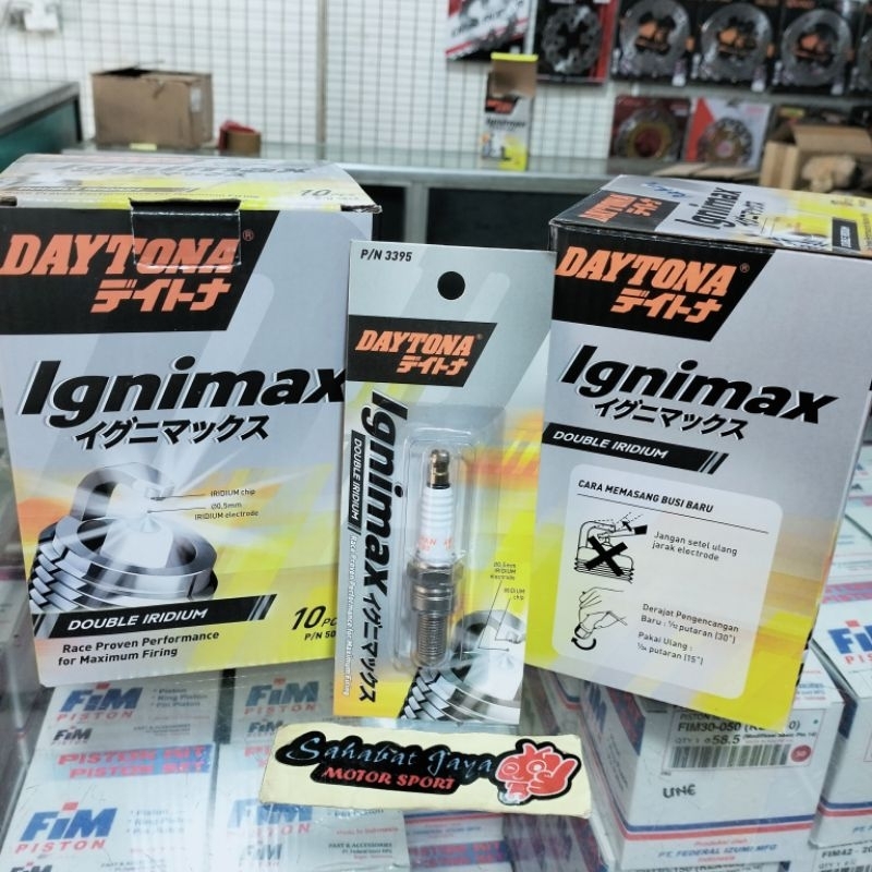 Jual Busi Double Iridium Daytona Ignimax Supra X Kharisma Vario