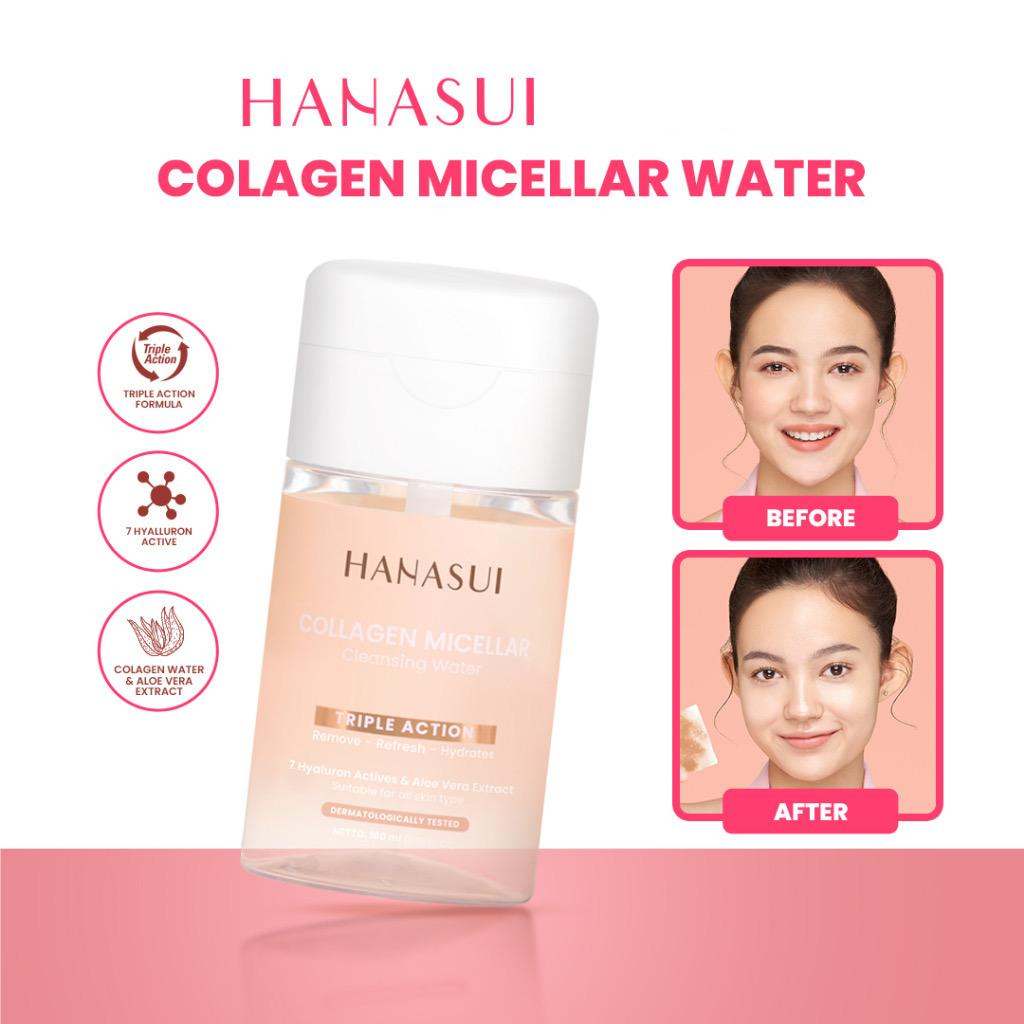 Jual Hanasui Collagen Micellar Cleansing Water Ml Shopee Indonesia