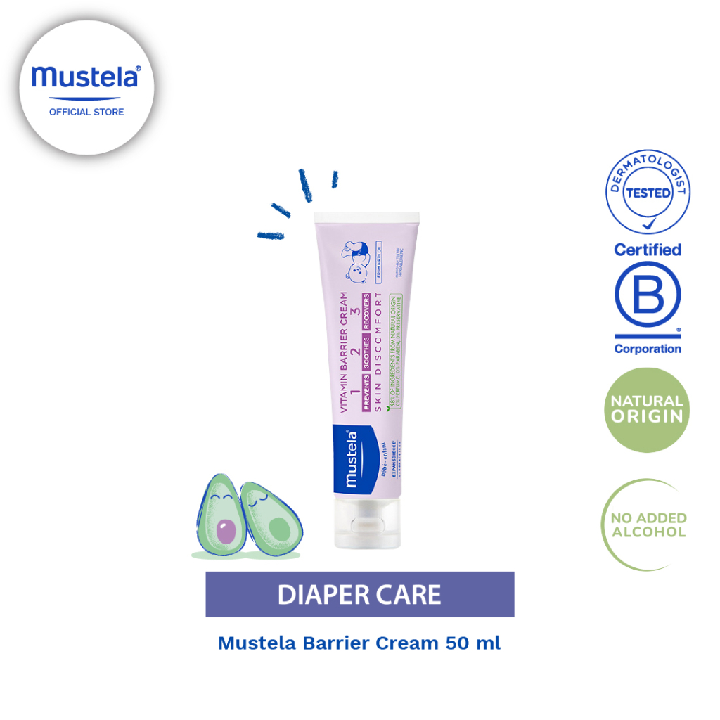 Jual Mustela Barrier Cream Ml Krim Ruam Popok Shopee Indonesia