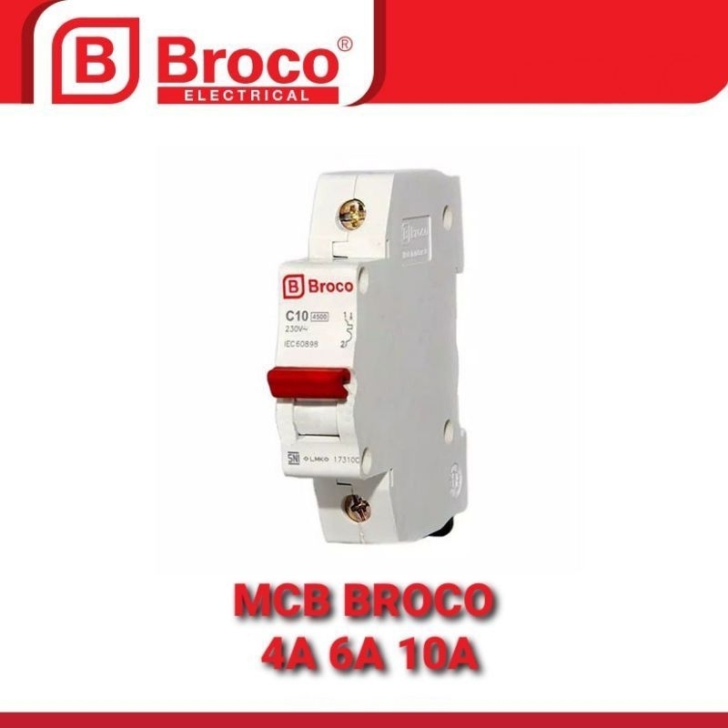 Jual Mcb Broco P A A A Baru Original Sni Shopee Indonesia