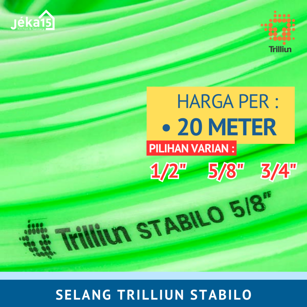 Jual Trilliun Stabilo Selang Air Meter Plastik Murah Shopee Indonesia