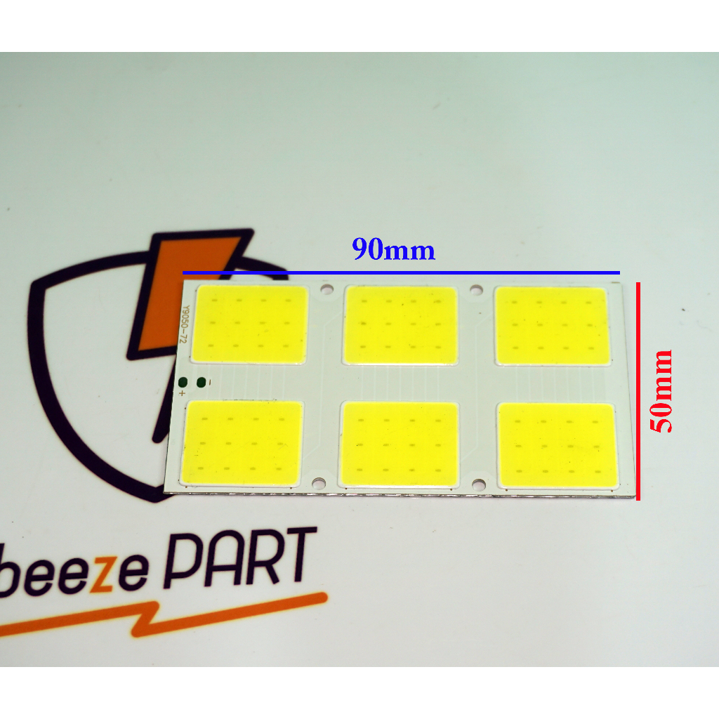 Jual PCB COB LED PJU 6 Blok 3 2V 3 65V DIY LED LIFEPO4 32650 Shopee