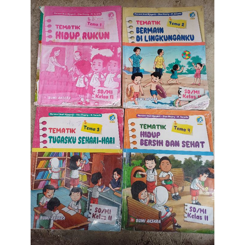 Jual Buku Tematik Kelas Sd Tema Tema Tema Tema