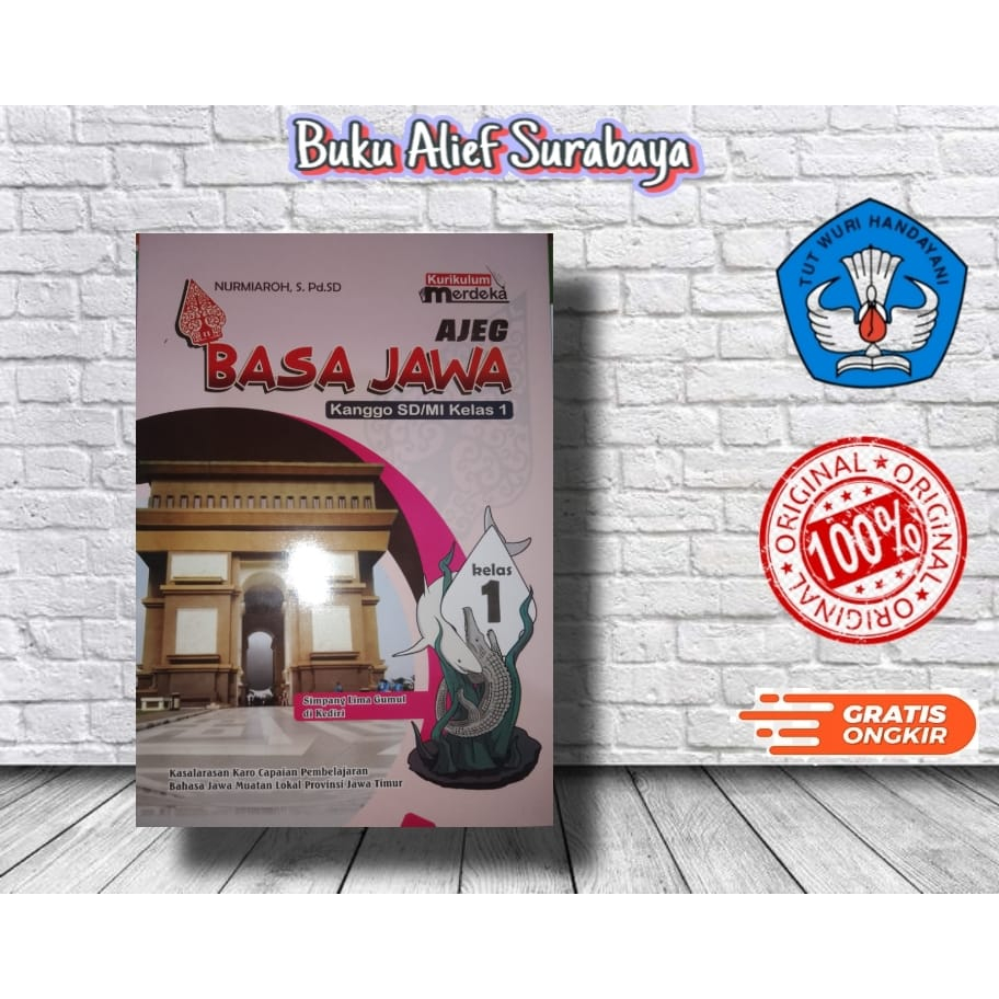 Jual Buku Siswa Ajeg Basa Jawa SD MI Kelas 1 Kurikulum Merdeka Kurmer