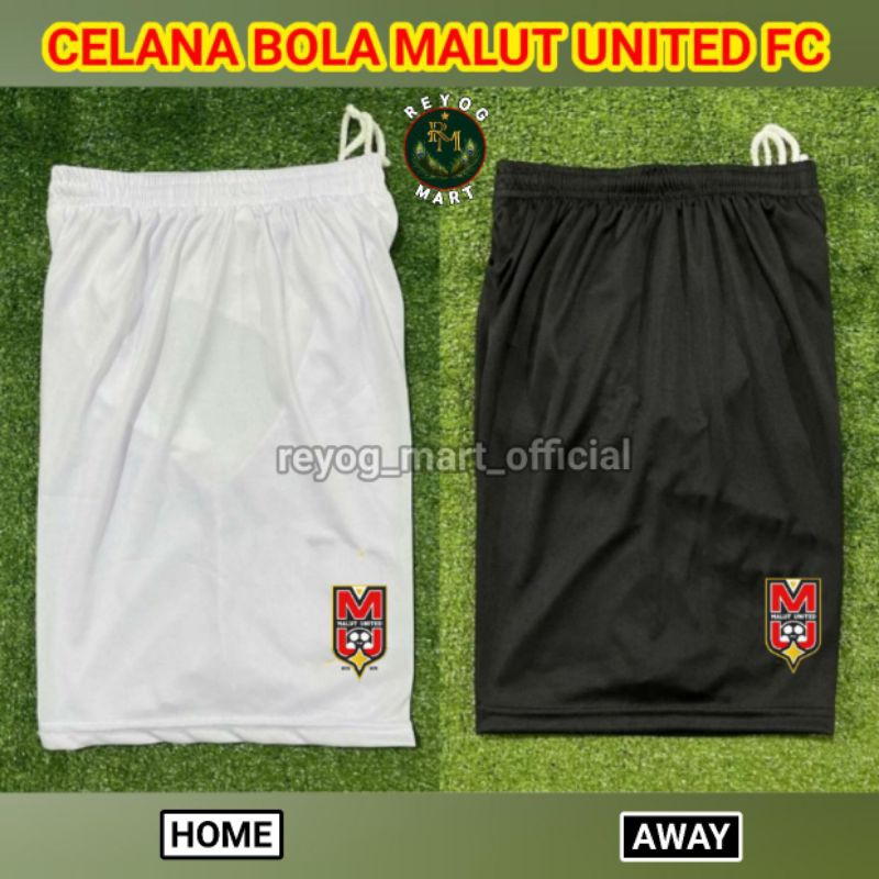 Jual CELANA BOLA MALUT UNITED FC HOME AWAY 2023 2024 LIGA 2 PEGADAIAN