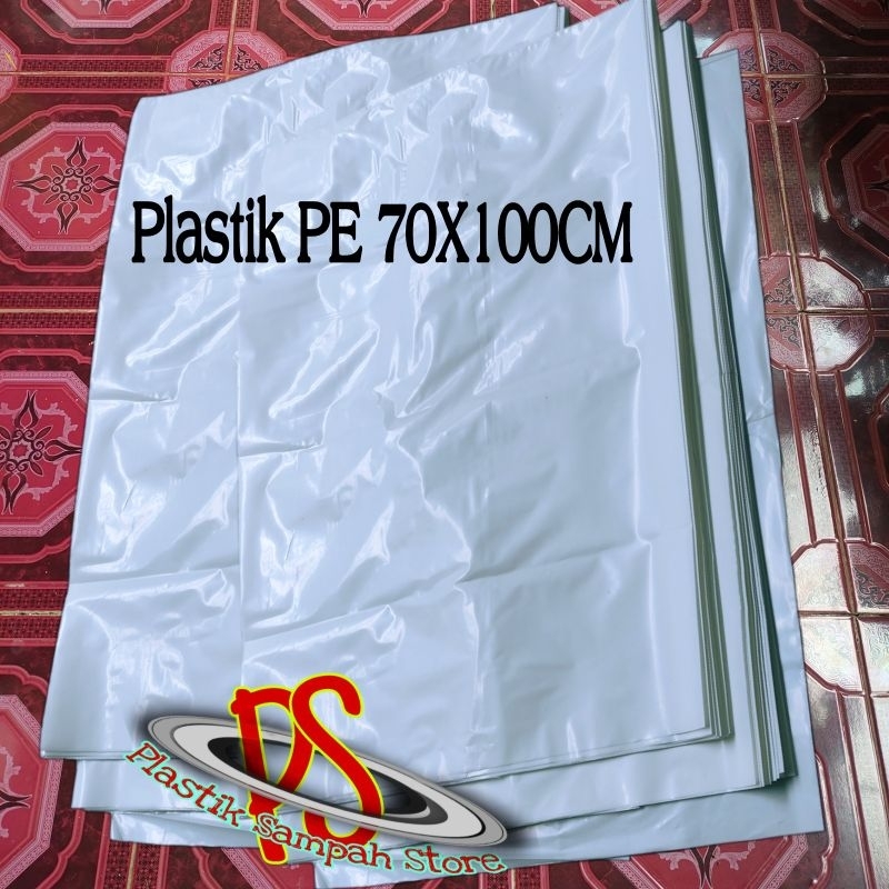 Jual 70 X 100 Cm Kantong Plastik Sampah 60 X 100 Cm Plastik Putih Susu