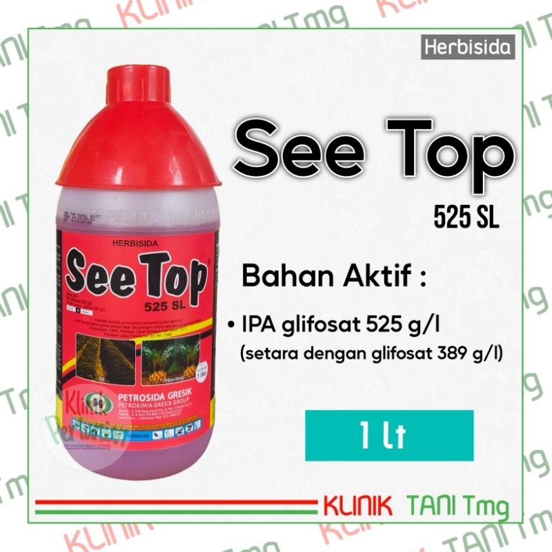 Jual SEE TOP 525SL 1 Liter HERBISIDA SISTEMIK OBAT RUMPUT SAMPAI