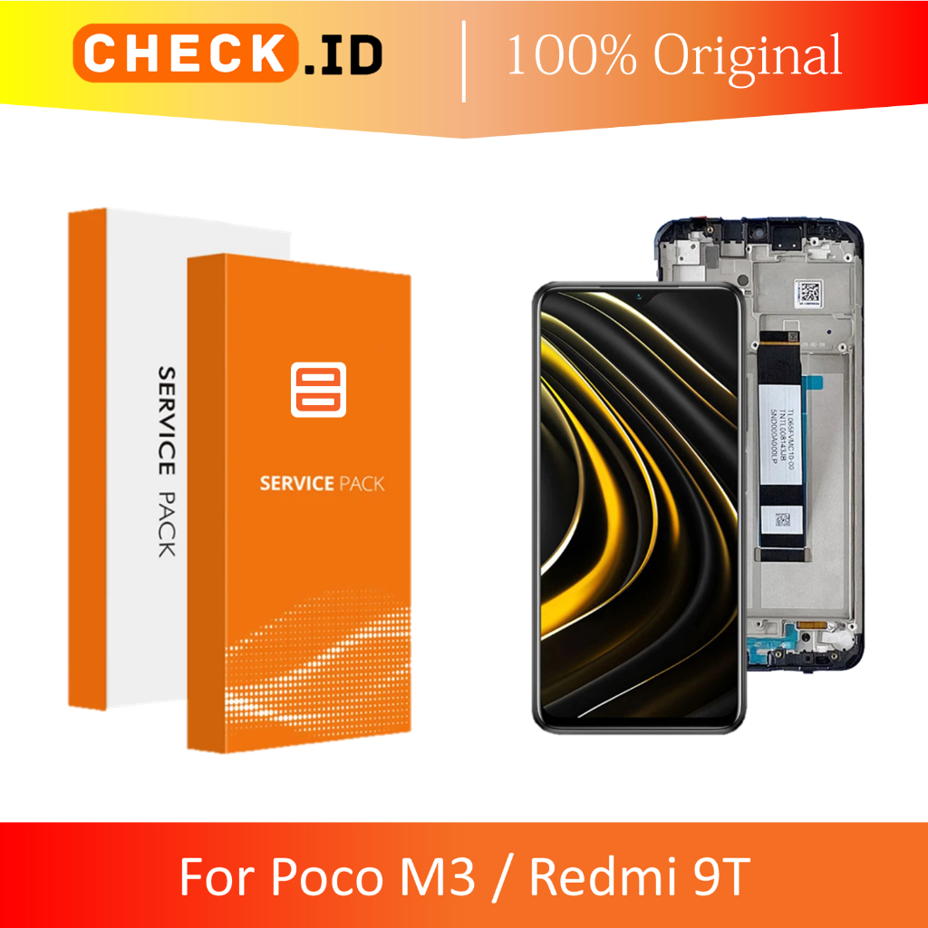 Jual Check Id Lcd Frame Xiaomi Pocophone Poco M Redmi T