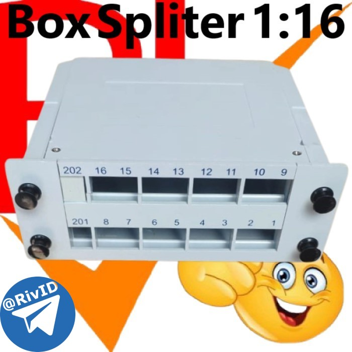 Jual Box Spliter Kosongan X Plc Splitter Cassette Sc Apc Upc