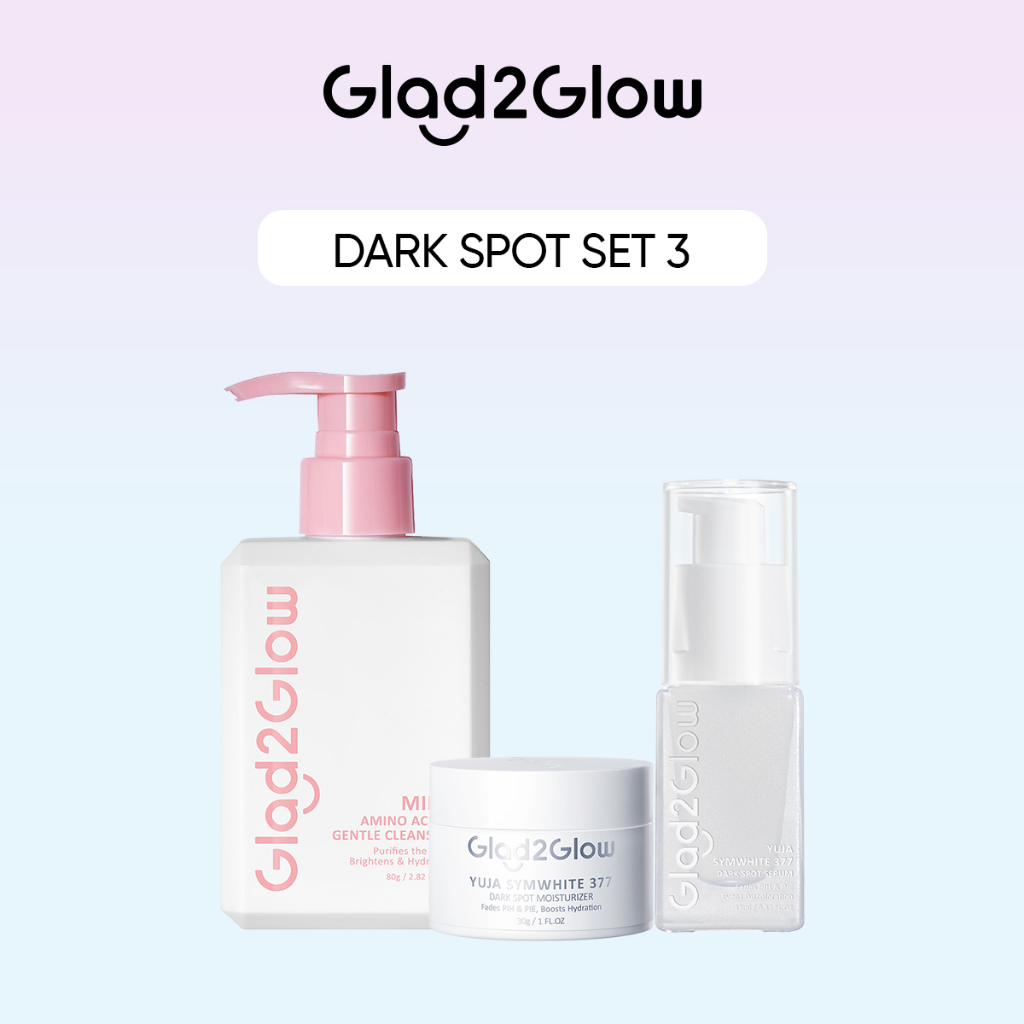 Jual Glad2Glow SPECIAL BUNDLE 3in1 3pcs Paket Skincare Moisturizer