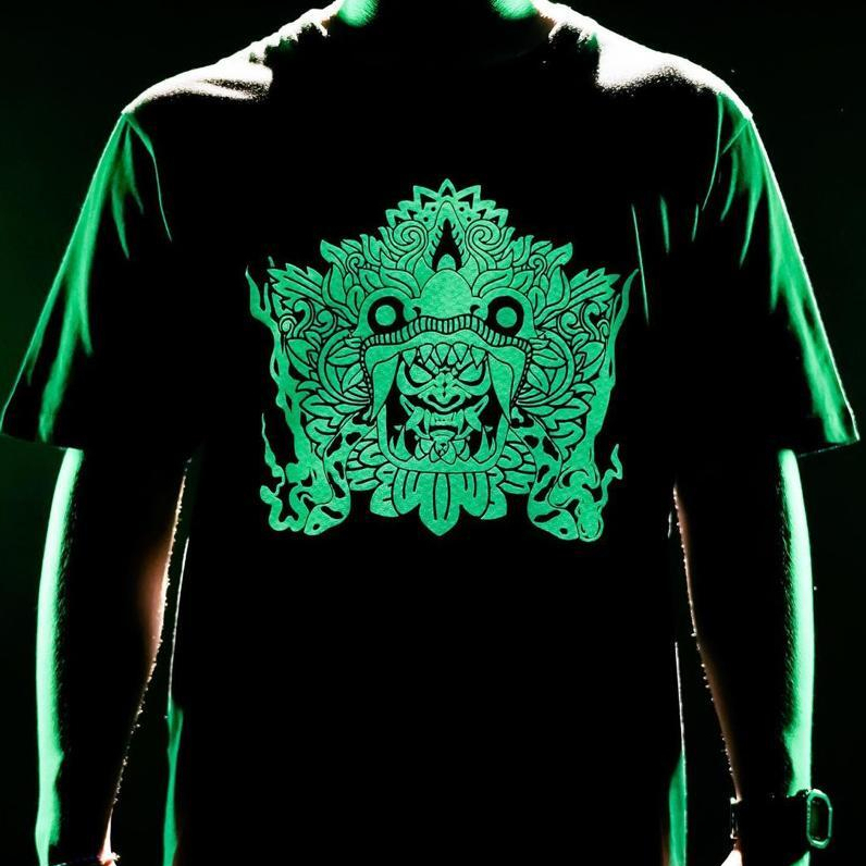 Jual The Keranjang Bali Ootd Bali T Shirt Unisex Glow In The Dark