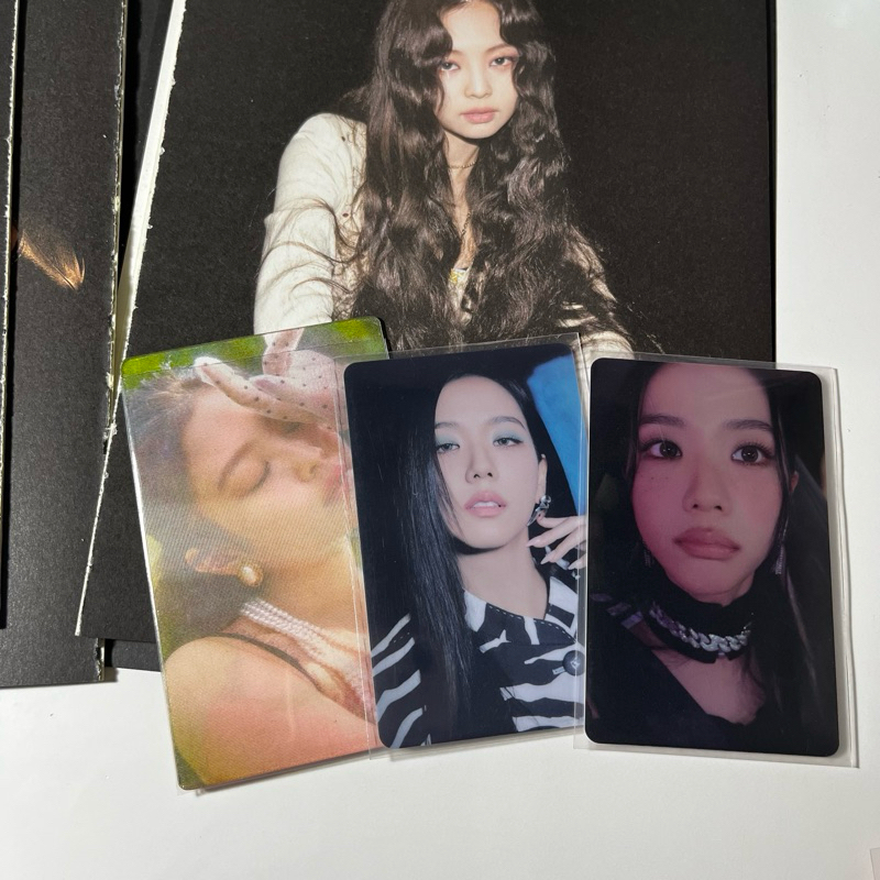 Jual Ready Blackpink Photocard Jennie Lenticular Solo Limited Jisoo