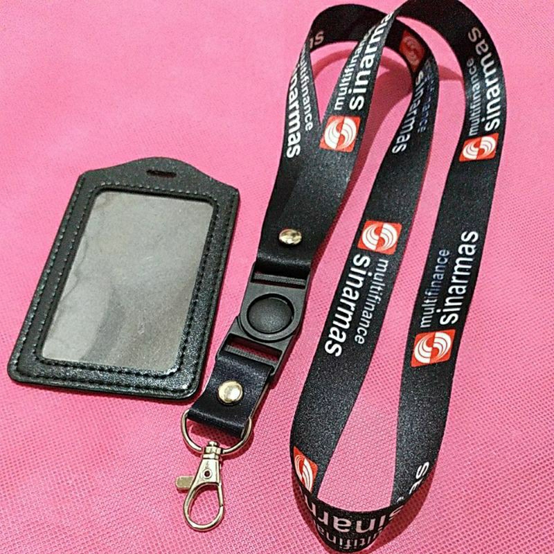 Jual LANYARD TALI ID CARD SINARMAS MULTI FINANCE HIGH QUALITY READY