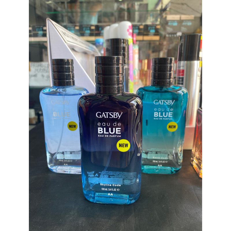 Jual Gatsby Eau De Blue Edp Ml Shopee Indonesia