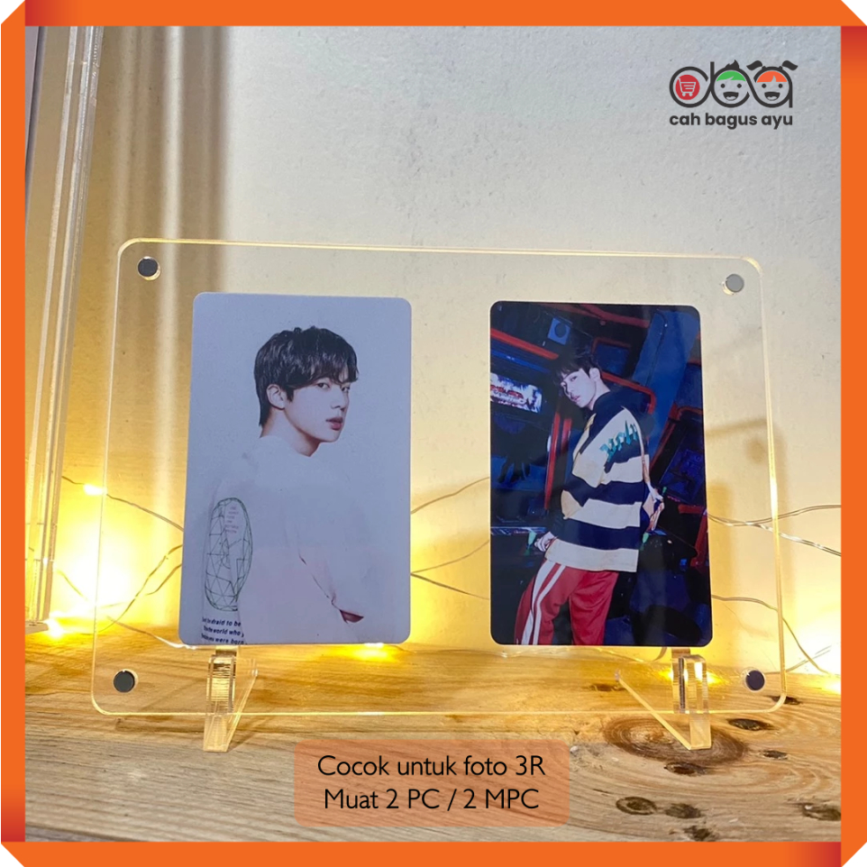 Jual Frame PC 4R Acrylic Magnet Photocard Bingkai Foto Akrilik Size 11