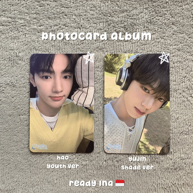 Jual Zerobaseone Photocard Album Official Hao Yujin Shopee Indonesia