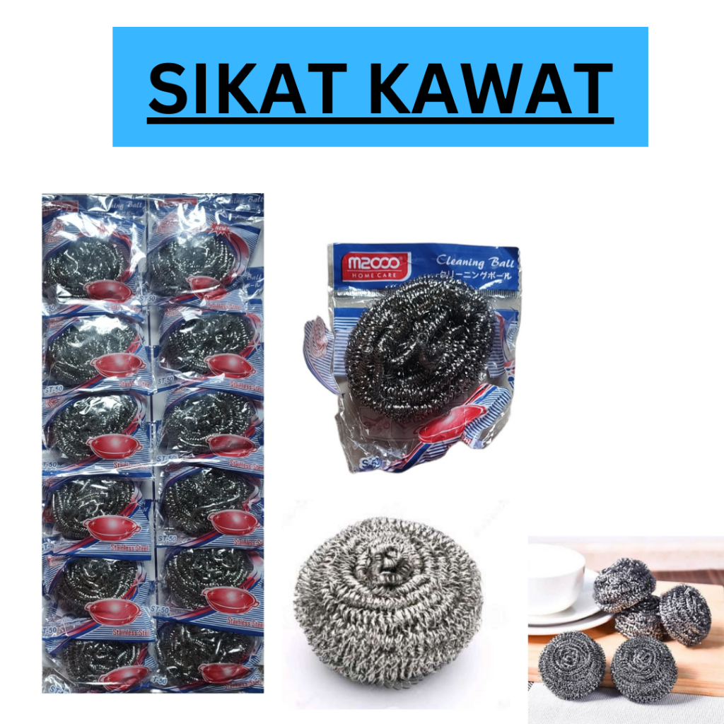 Jual Sikat Panci Kawat Stainless Sikat Besi Sabut Kawat Spon Cuci