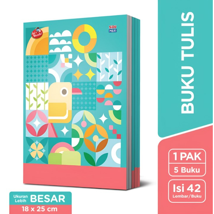 Jual Buku Tulis Sidu Maxi Lembar Pak Buku Buku Sekolah Big