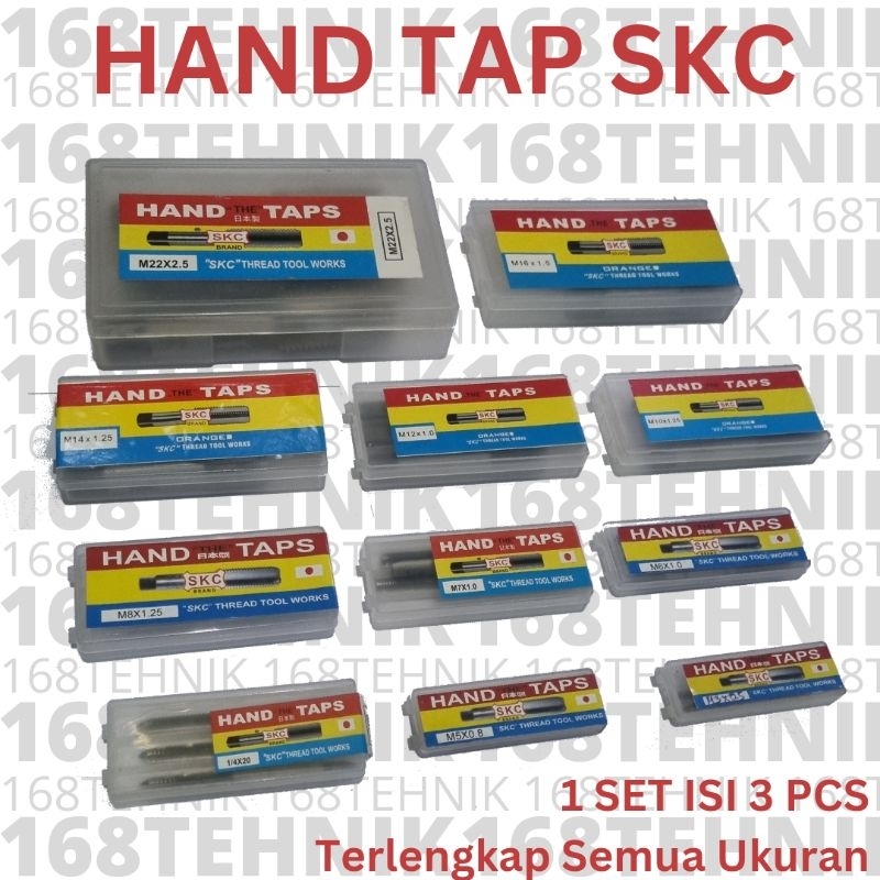 Jual HAND TAP SKC SEMUA UKURAN M3 M4 M5 M6 M7 M8 M9 M10 M11 M12 M14 M16