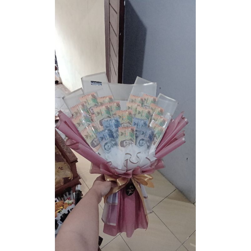 Jual BUKET UANG KOSONG 20 LEMBAR Shopee Indonesia