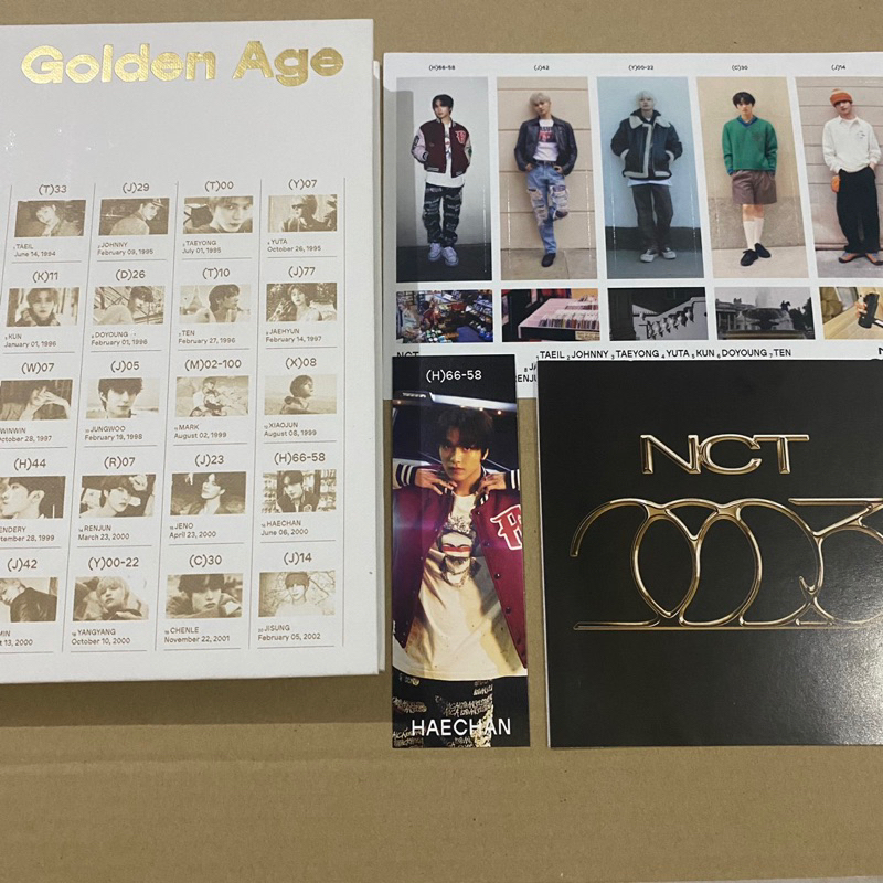 Jual Nct Golden Age Album Archiving Version Unsealed Shopee