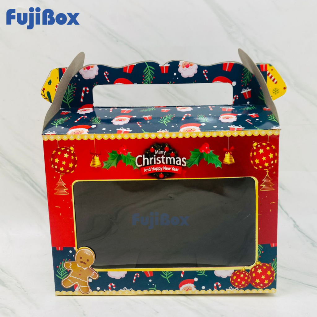 Jual Pcs Dus Kotak Tenteng Gable Box Natal Toples Jar Isi