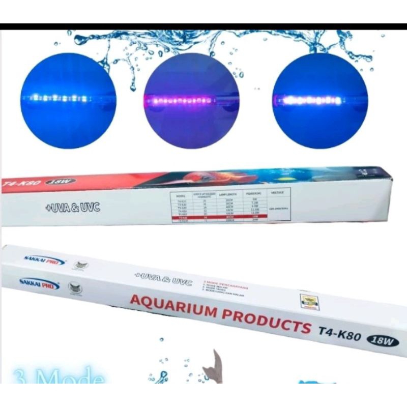 Jual Lampu LED Celup Tanning Aquarium Aquascape SAKKAI PRO DAY NIGHT