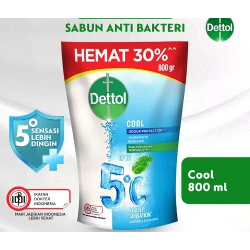 Jual Dettol Sabun Mandi Anti Bakteri Original Ml Refil Shopee