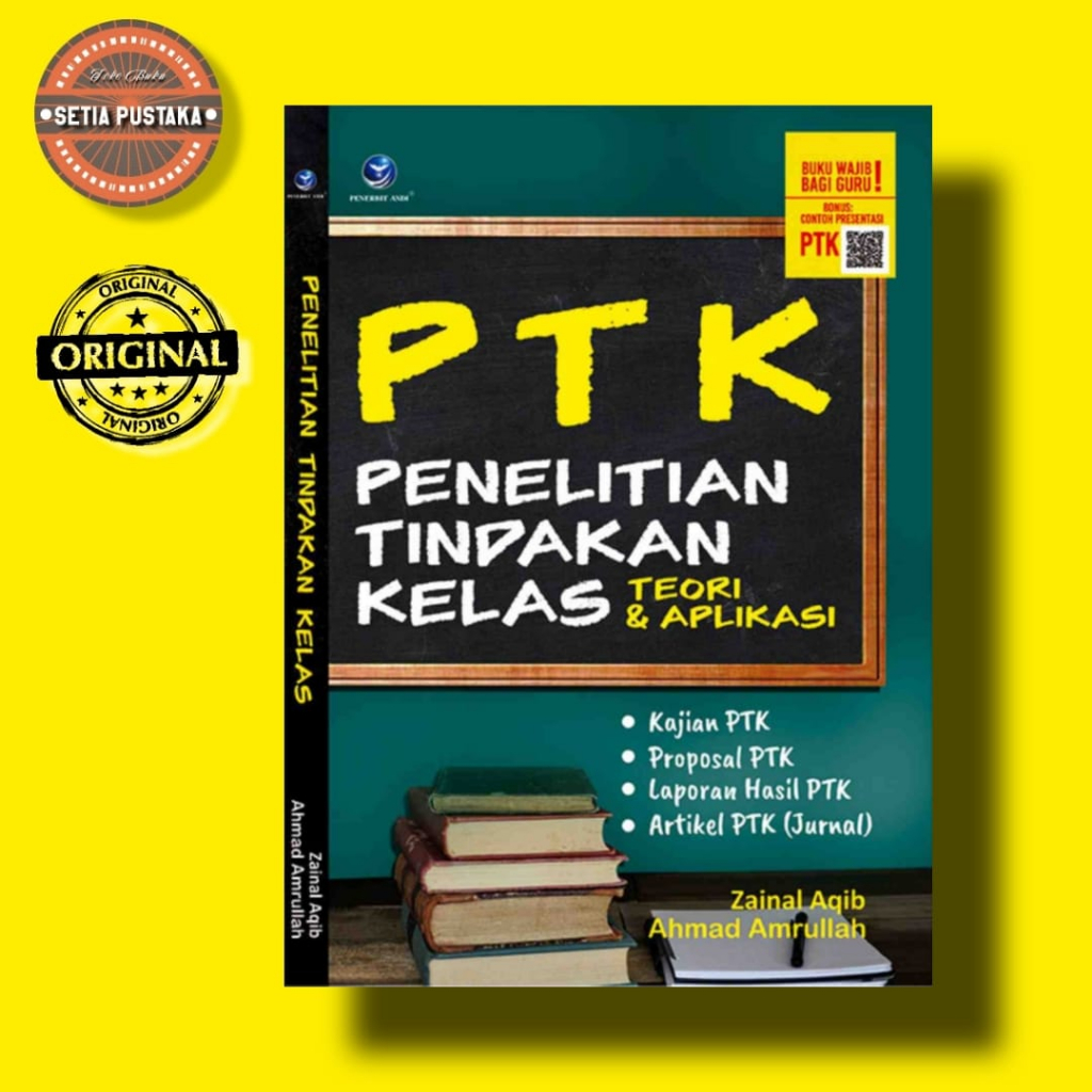 Jual Buku Ptk Penelitian Tindakan Kelas Teori Dan Aplikasi Penerbit